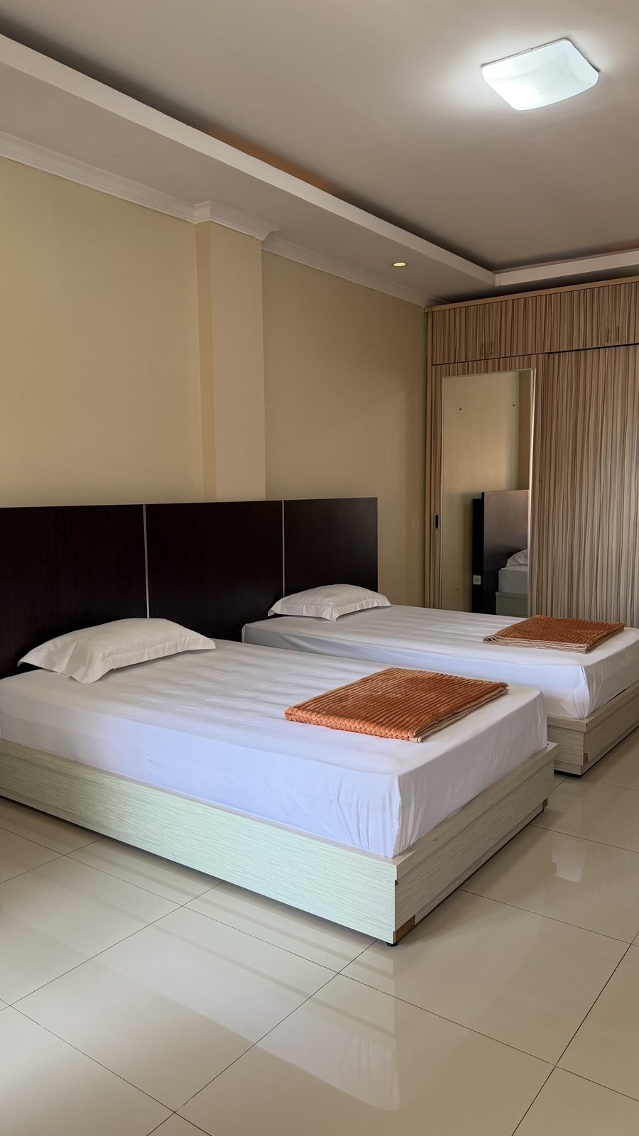 Suite Twin dengan dua kasur single
