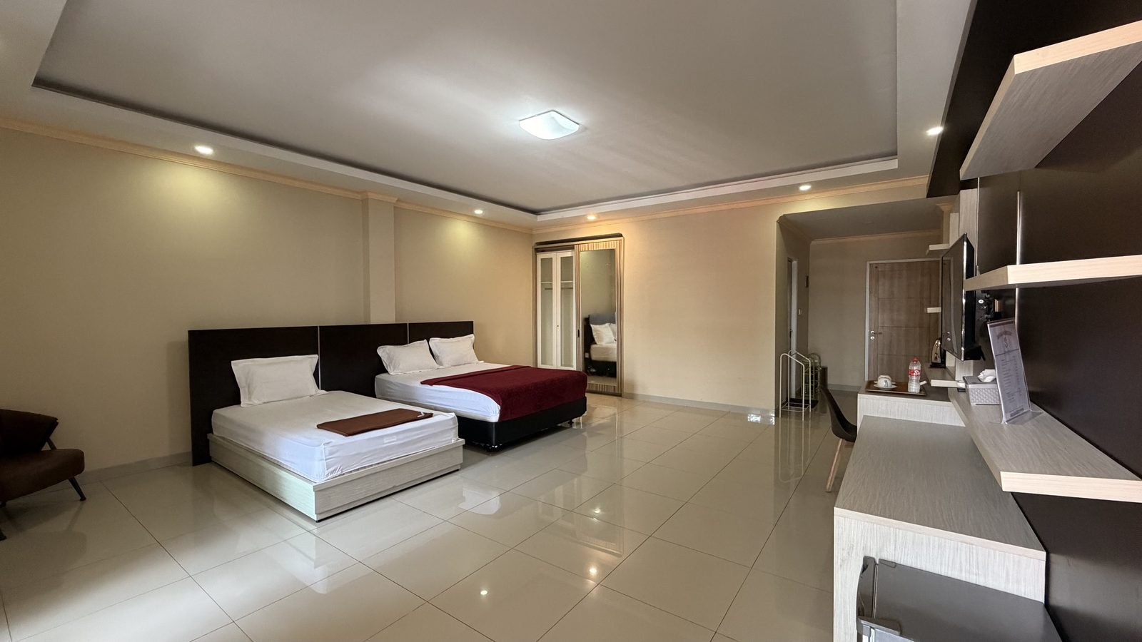 Kamar Suite Family yang luas